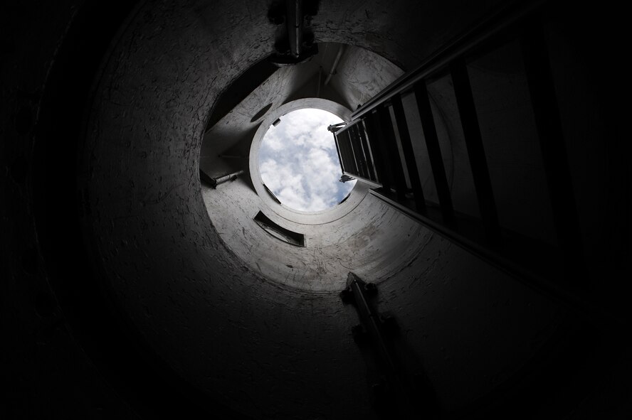 MINOT AIR FORCE BASE, N.D. – You’re not a Dakrat, you’re just down in a very deep hole. (U.S. Air Force photo by Staff Sgt. Cory Smith)