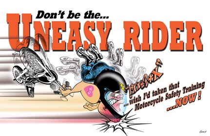 Randolph AFB, TX:  Motorcycle Safety Training