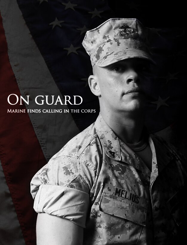 Lance Cpl. Bryan Melius finds calling in the Corps. (Photo illustration by Cpl. Joseph Cabrera)