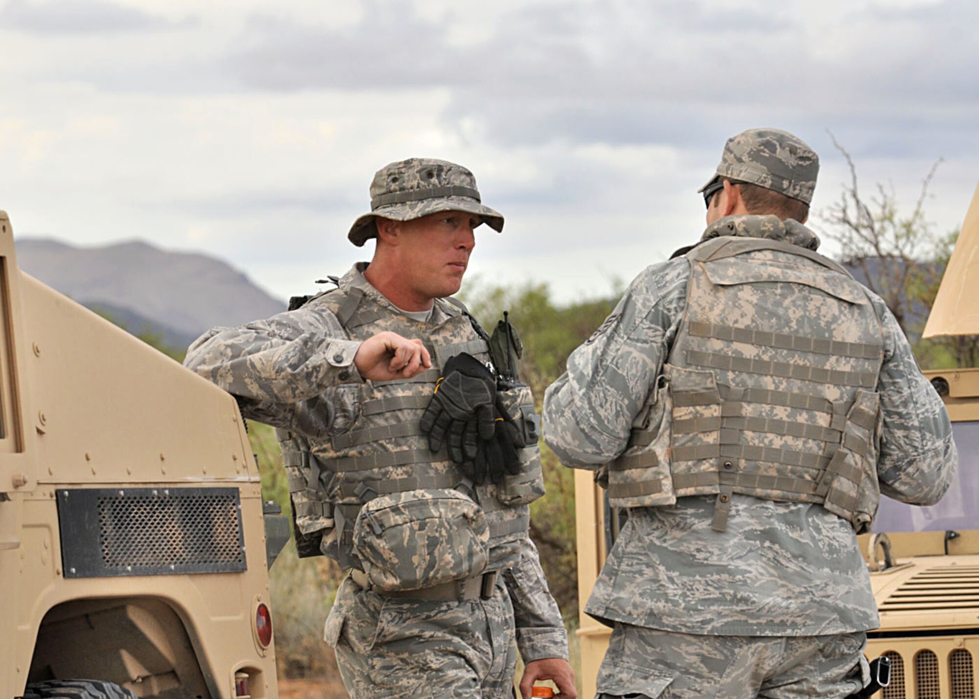 Tech. Sgt. David Butler served 12 years in the Marine Corps before becoming an instructor for the Texas Air National Guard's Desert Defender Air Force Regional Training Center in El Paso, Texas. (U.S. Air Force photo/ Master Sgt. Mike R. Smith)     