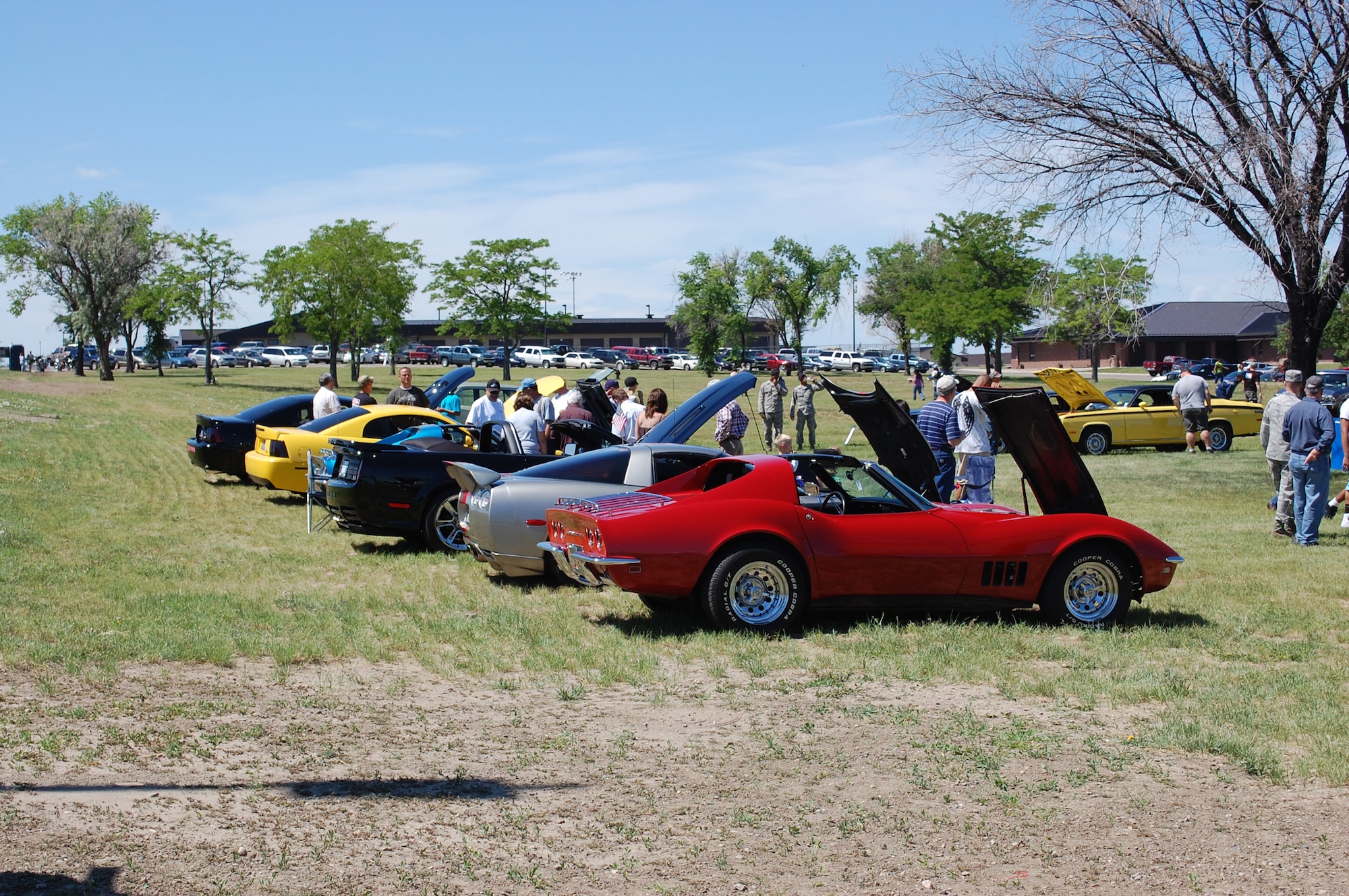 One of the many activities to participate in was a car show. (U.S. Air Force photo/Valerie Mullett)