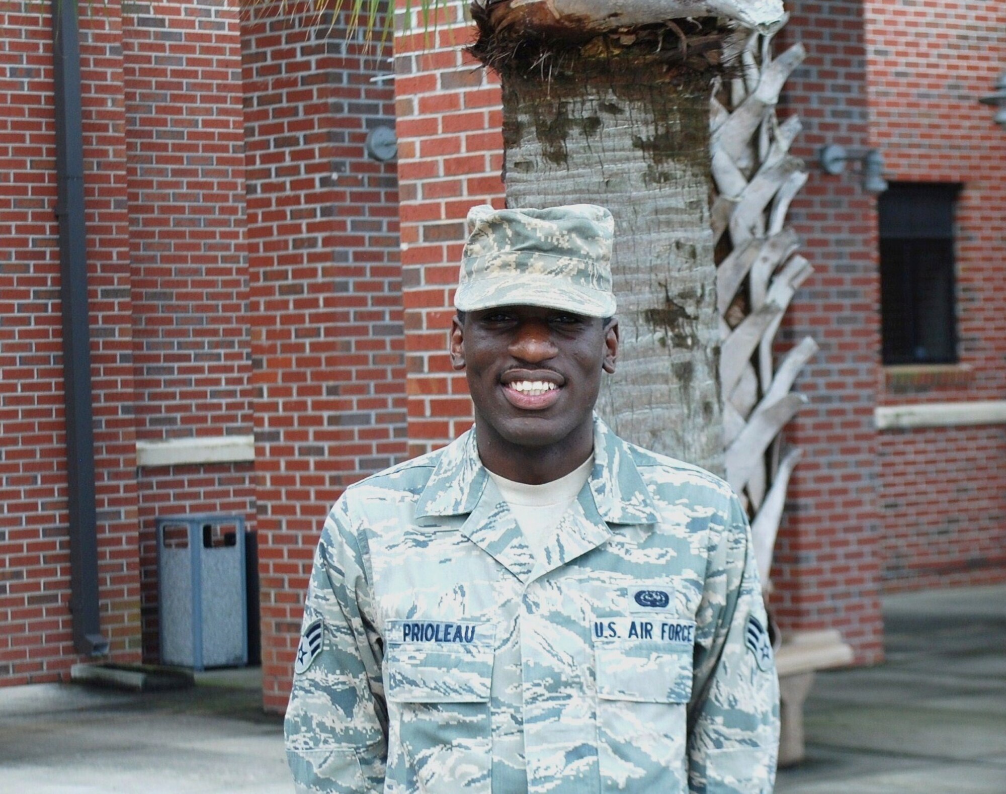 Senior Airman Bobby Prioleau is a traditional reservist for the 315th Airlift Wing.  As a civilian SrA Prioleau is a student at Trident Technical College and works as a Computer Service Technician/Student hire for the 315th Airlift Wing.