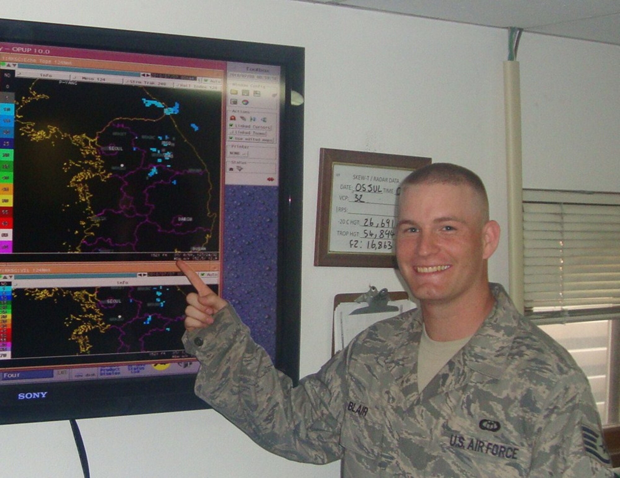 Staff Sgt. Kyle Blair, 51st Operations Support Squadron