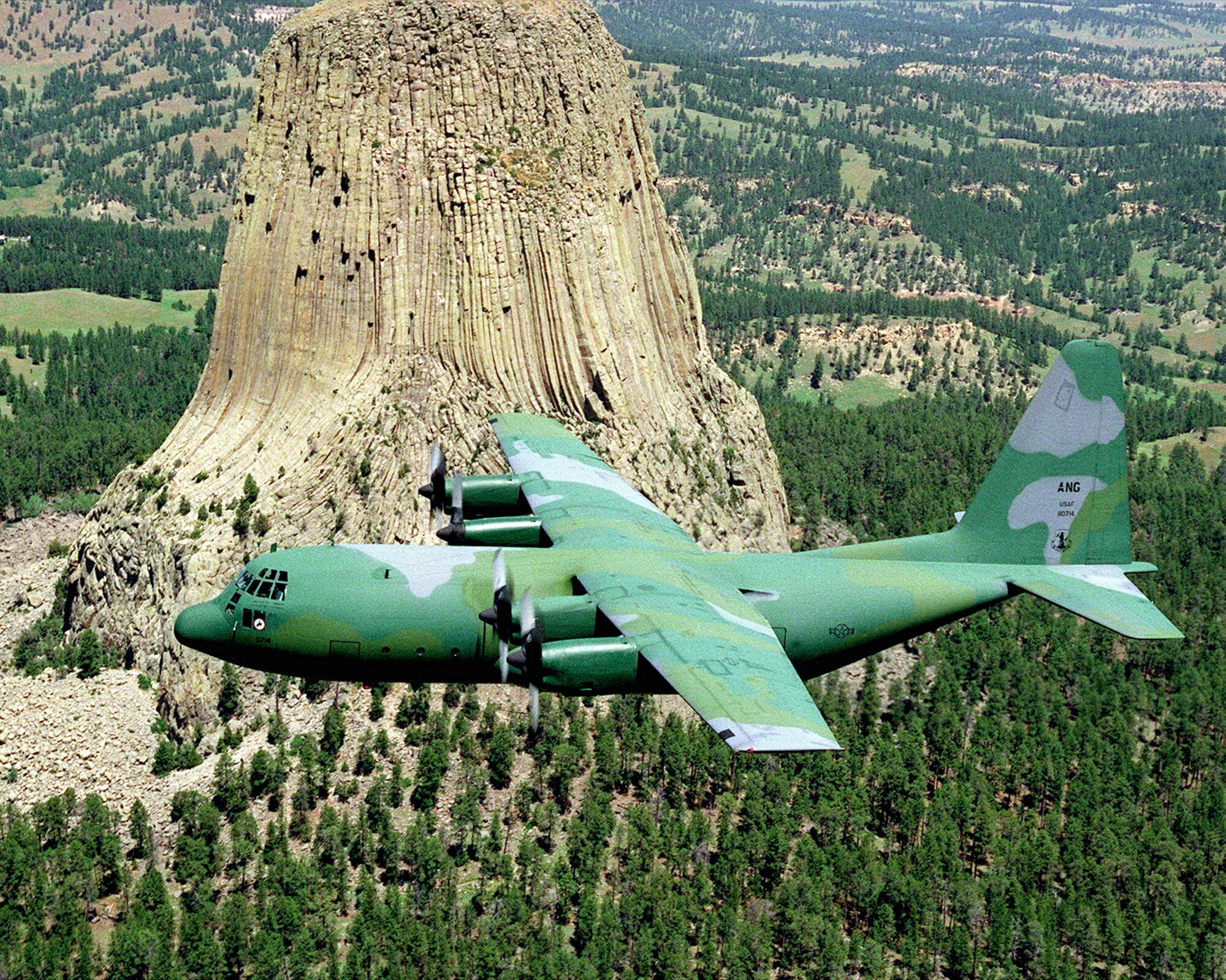 C-130B "Hercules" flown 1972 - 1993