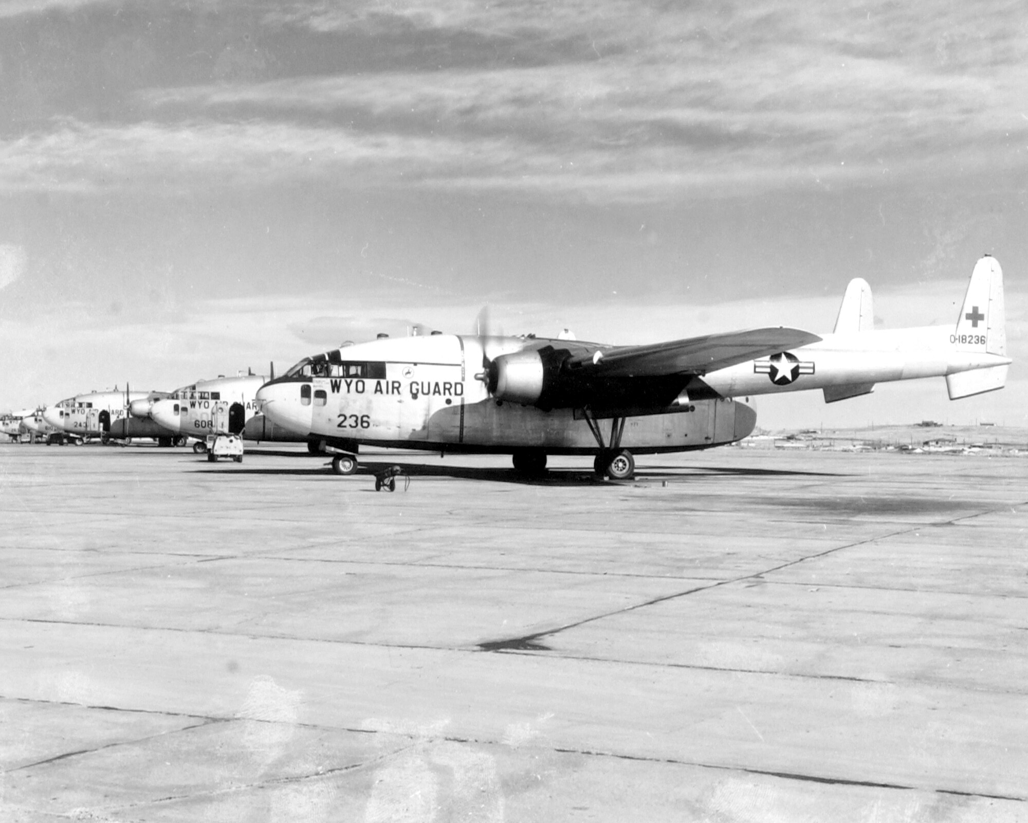 C-119C "Flying Boxcar" flown from 1961 - 1963