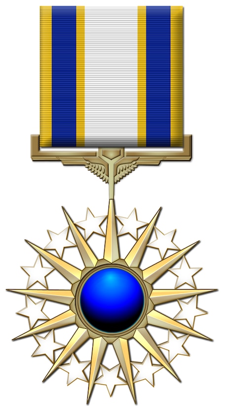 The Air Force Distinguished Service Medal.  illustrated by Virginia Reyes of the Air Force News Agency.  This image is 4x6 inches @ 200 ppi.  The Air Force Distinguished Service Medal was created on July 6, 1960 by an act of the United States Congress. It was intended as a new decoration of the United States Air Force to replace the policy of awarding the Army Distinguished Service Medal to Air Force personnel.  The Air Force Distinguished Service Medal is awarded to any member of the United States Air Force who has distinguished himself or herself by exceptionally meritorious service to the United States Government in a duty of great responsibility. The medal is typically awarded to senior Air Force generals.