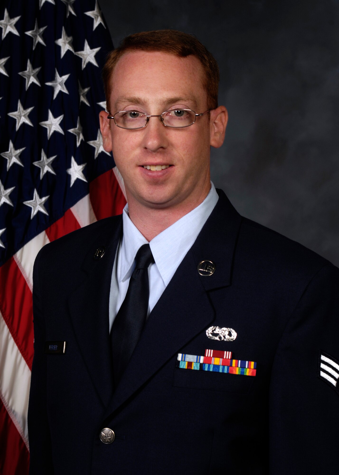 WRIGHT-PATTERSON AIR FORCE BASE, Ohio - Senior Airman David Ferver, 445th Aircraft Maintenance Squadron, was chosen as the Quarterly Award winner, second quarter, for Headquarters Air Force Materiel Command/A10 Airman category, 9 July.   (Courtesy photo)
