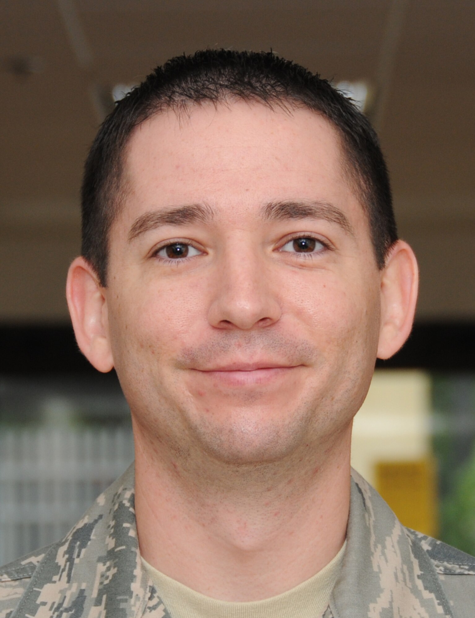 Tech. Sgt. Adam March received perfect scores in his technical training. Sergeant March, a reservist from Phoenix, Ariz., graduated from the personnel apprentice course in the 335th TRS.  (U.S. Air Force photo by Kemberly Groue)