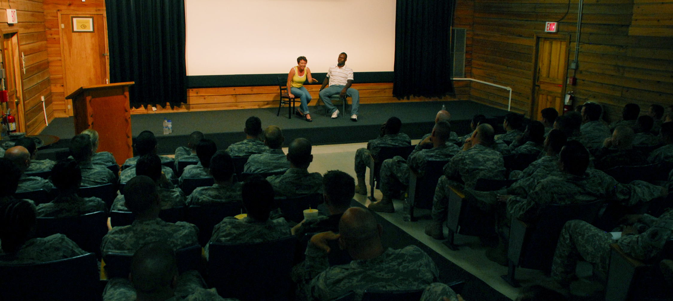 Servicemembers discuss 'Sex Signals'