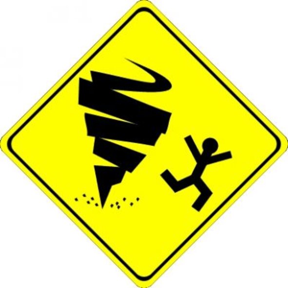 MINOT AIR FORCE BASE, N.D. -- Tornadoes can occur without warning. That's why it's important to be alert to changing weather, and use both broadcast information and one’s own senses and experience to know when to take cover. (Courtesy graphic)