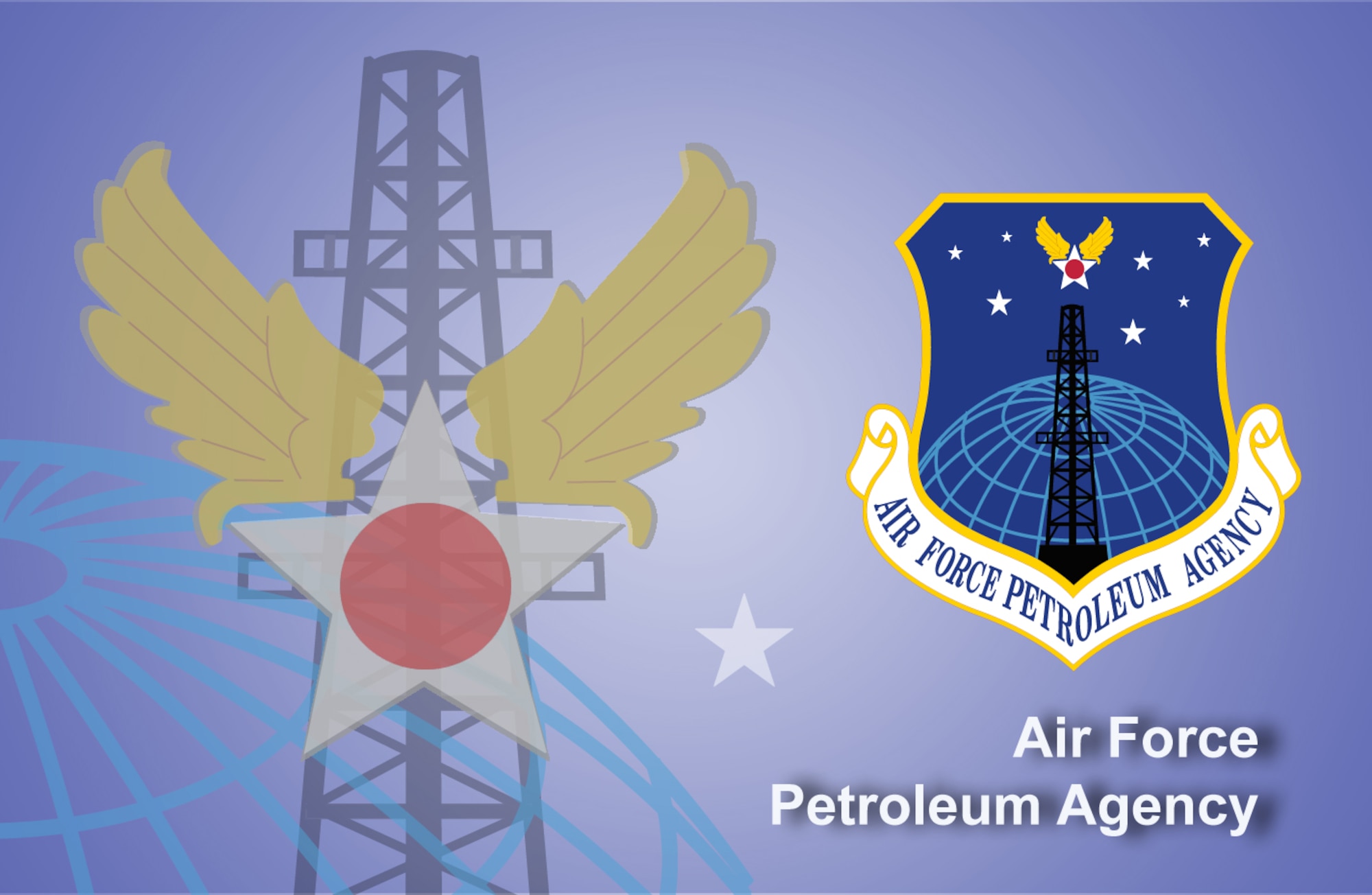 Air Force Petroleum Agency fact sheet banner. (U.S. Air Force graphic by Andy Yacenda, Defense Media Activity-San Antonio)