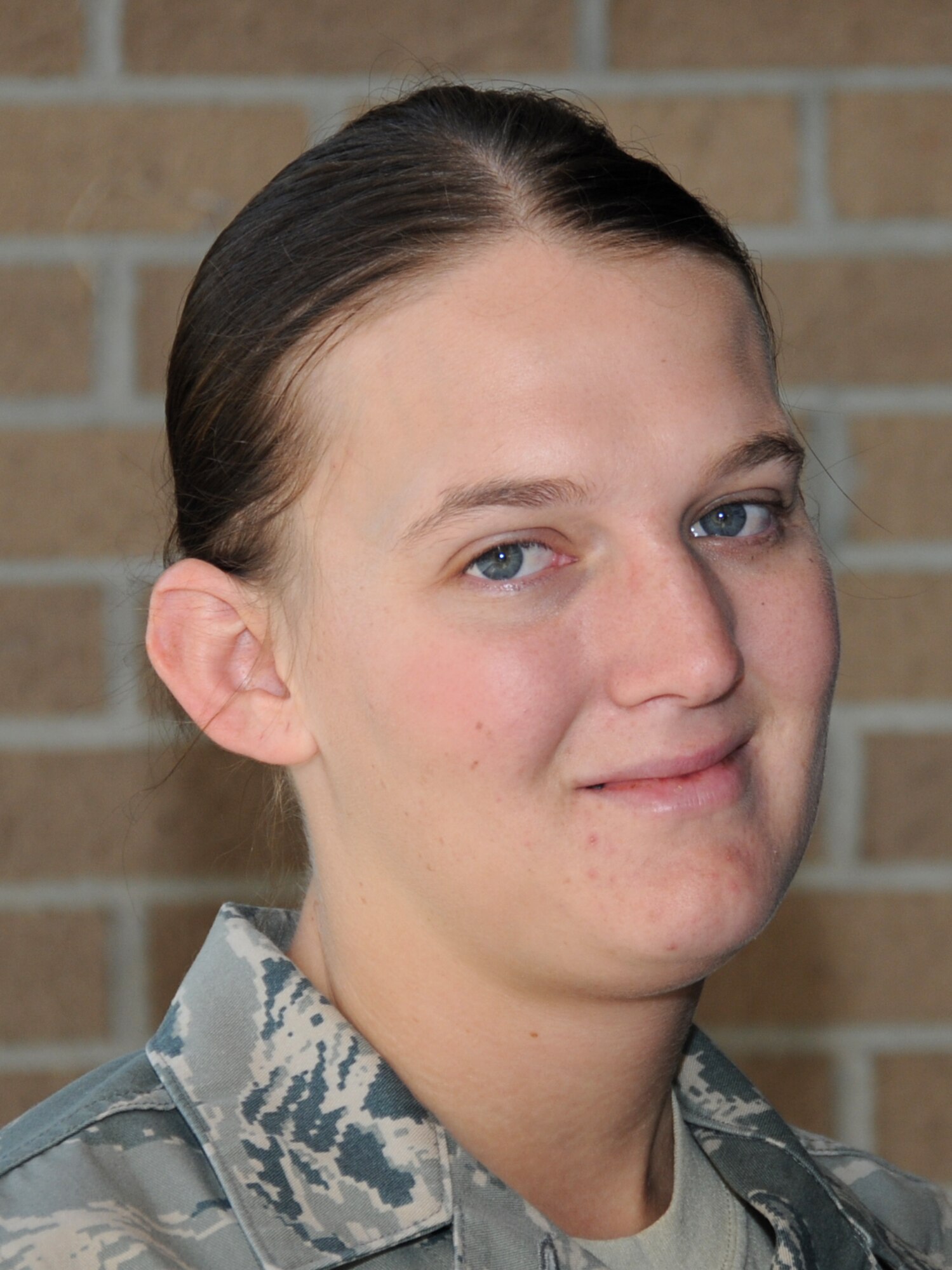 Staff Sgt Tiffany Thompson is an air traffic control instructors in the 335th Training Squadron.  (U.S. Air Force photo by Kemberly Groue)
