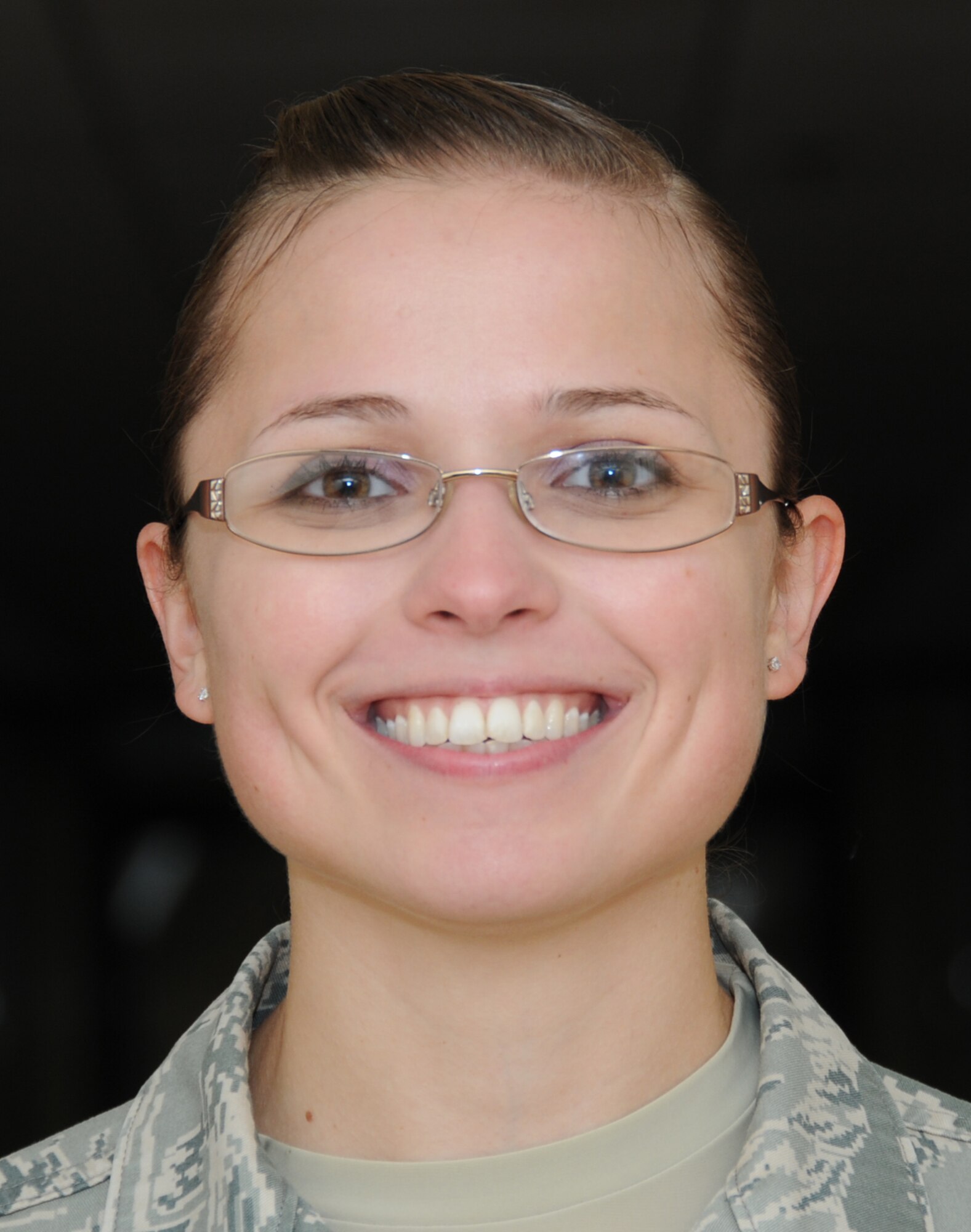 Staff Sgt. Rachael Hillman graduated with a perfect score from the personnel apprentice course in the 335th Training Squadron.  She’s assigned to the 232nd Operations Squadron, Nevada Air National Guard.  (U.S. Air Force photo by Kemberly Groue)
