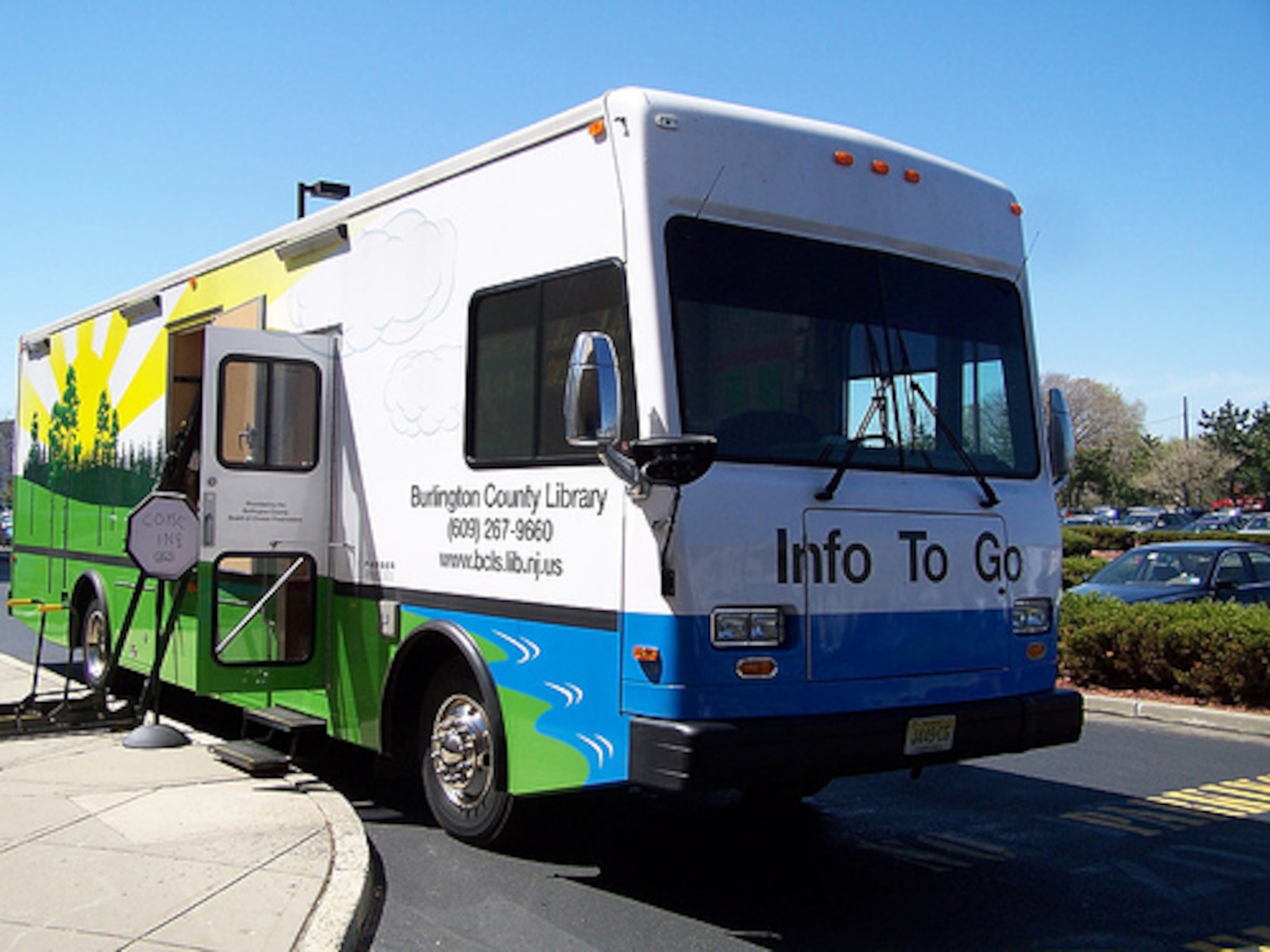 JB MDL community members will now have access to more than 4,000 books, videos, CDs, audio books and other material as a result of a partnership between the Burlington County "Library on Wheels" and JB MDL Library. The mobile library will visit the Falcon Courts North, Jim Saxton Community Center every Thursday from 1 to 3 p.m. (courtesy photo)