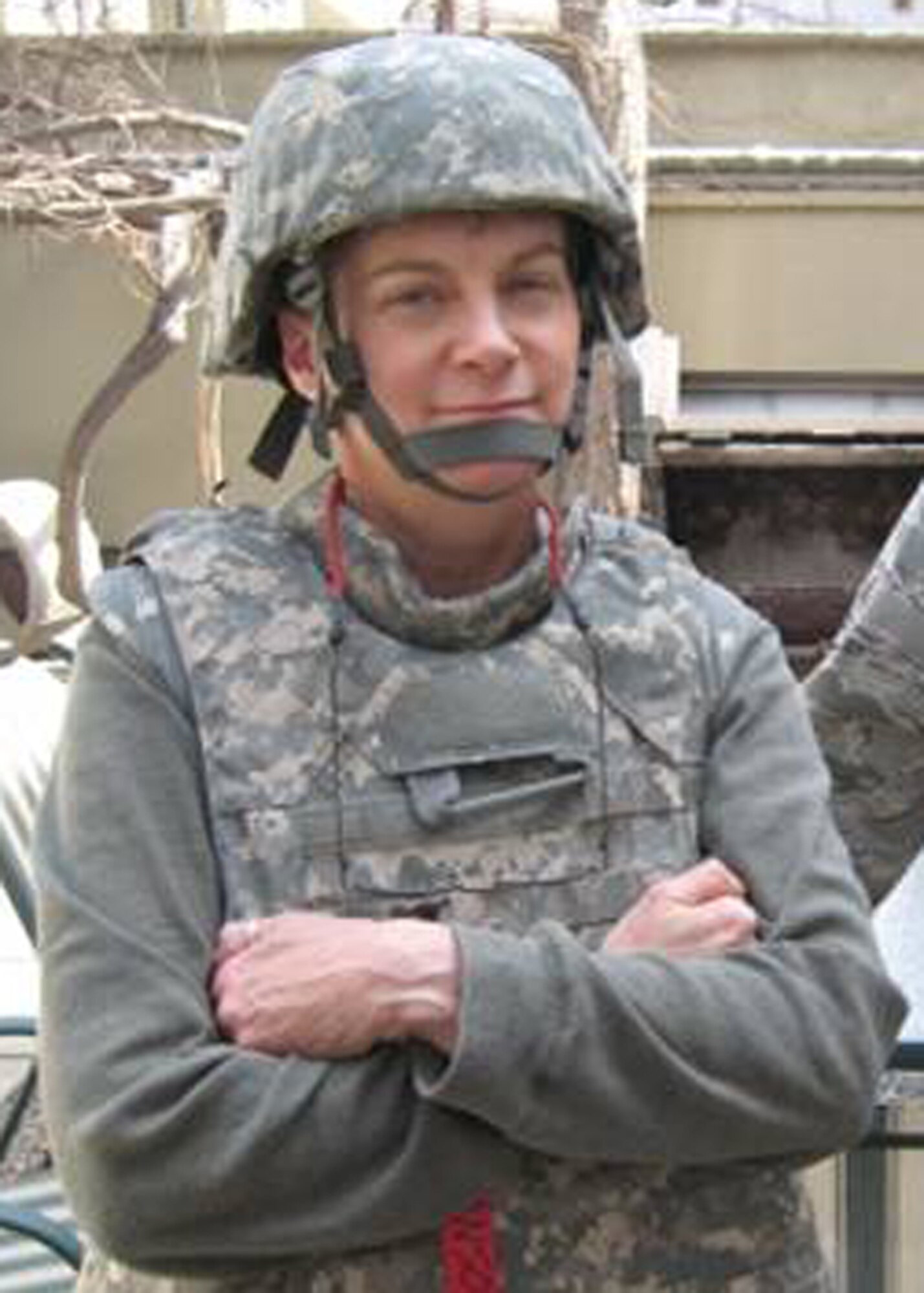 Leah Ransom, Air Force Research Lab contracting specialist, recently deployed to Kabul, Afghanistan.  Her voluntary deployment took her through combat training, immunizations and transient housing.  She worked contracts for fuel and supplies for the Afghan military and police.  (Courtesy photo.)