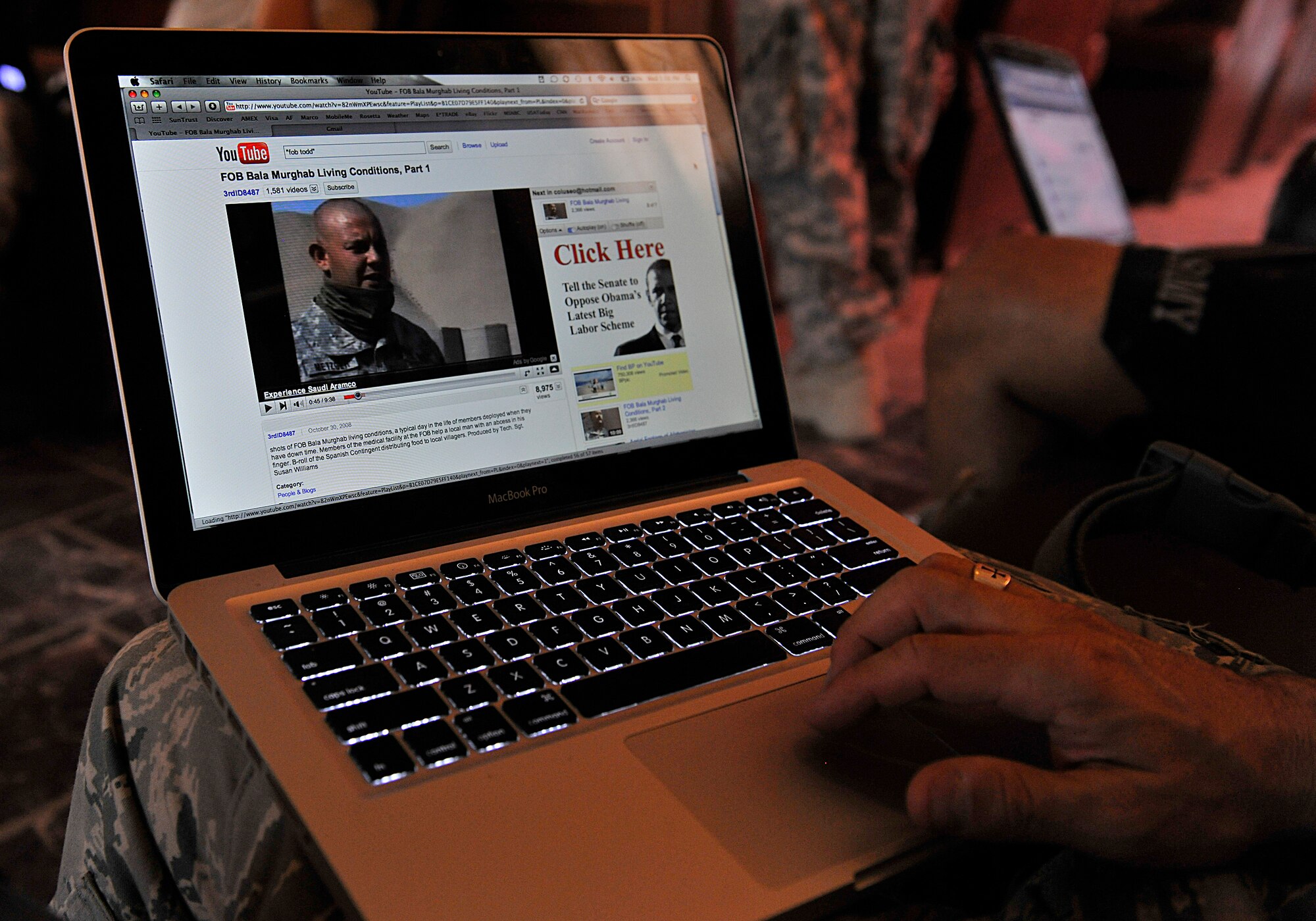 Air Force members will soon have access to the newly acquired wireless network provided by the 455th Expeditionary Communications Squadron. The network will provide Airmen the chance to visit social networking sites such as Facebook and YouTube. The wireless network will be available on July 21, 2010. (U.S. Air Force photo/Staff Sgt. Christopher Boitz)