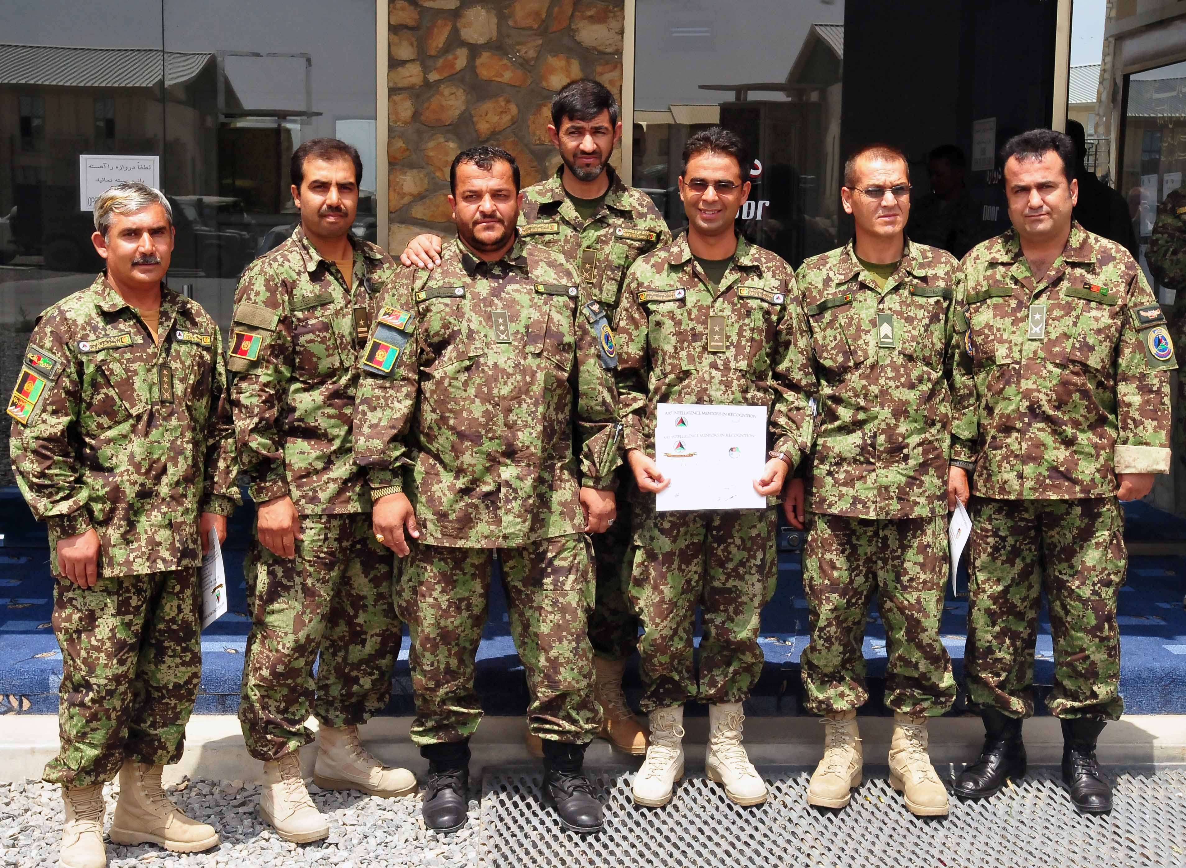 First Afghan Air Force Intel students graduate > U.S. Air Forces ...