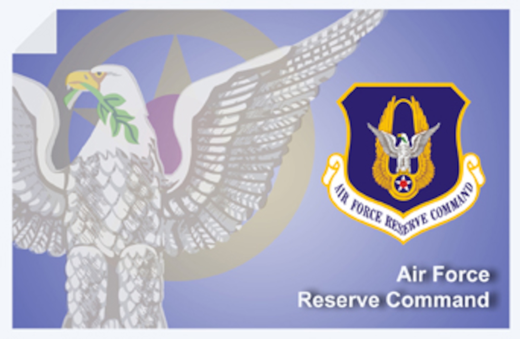 Air Force Reserve Command fact sheet banner. (U.S. Air Force graphic by Andy Yacenda, Defense Media Activity-San Antonio).