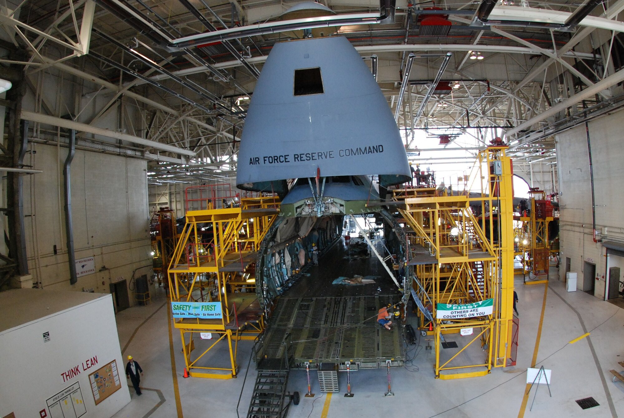 Westover Air Reserve Base's isochronal dock is rapidly becoming the only facility of its kind in the Air Force Reserve Command. Plans are already in the works for the site to become the sole ISO dock in AFRC in less than two years. Presently, the site is slated to service 26 planes by next year, more than double that of any ISO dock in AFRC.