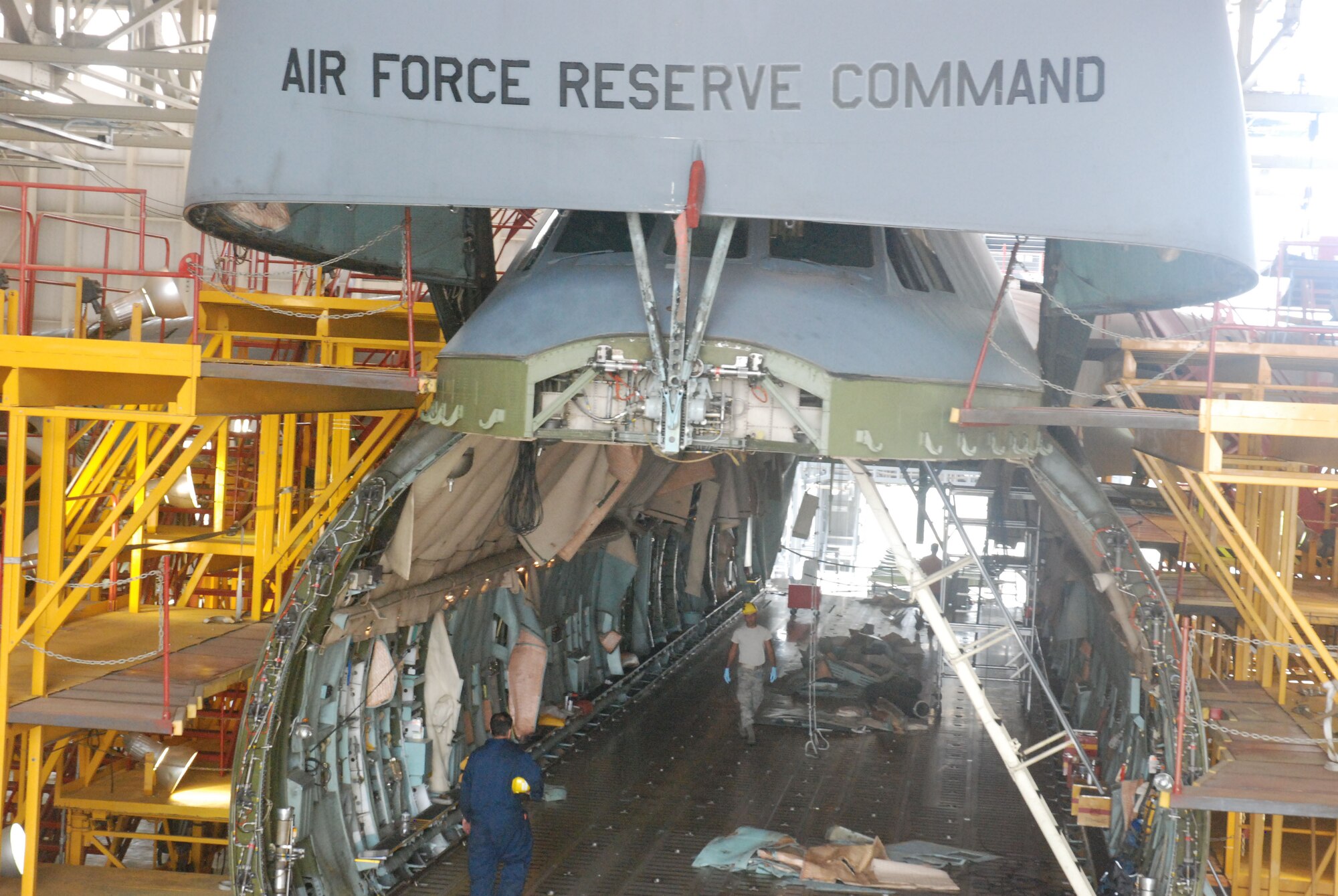 Westover Air Reserve Base's isochronal dock is rapidly becoming the only facility of its kind in the Air Force Reserve Command. Plans are already in the works for the site to become the sole ISO dock in AFRC in less than two years. Presently, the site is slated to service 26 planes by next year, more than double that of any ISO dock in AFRC.