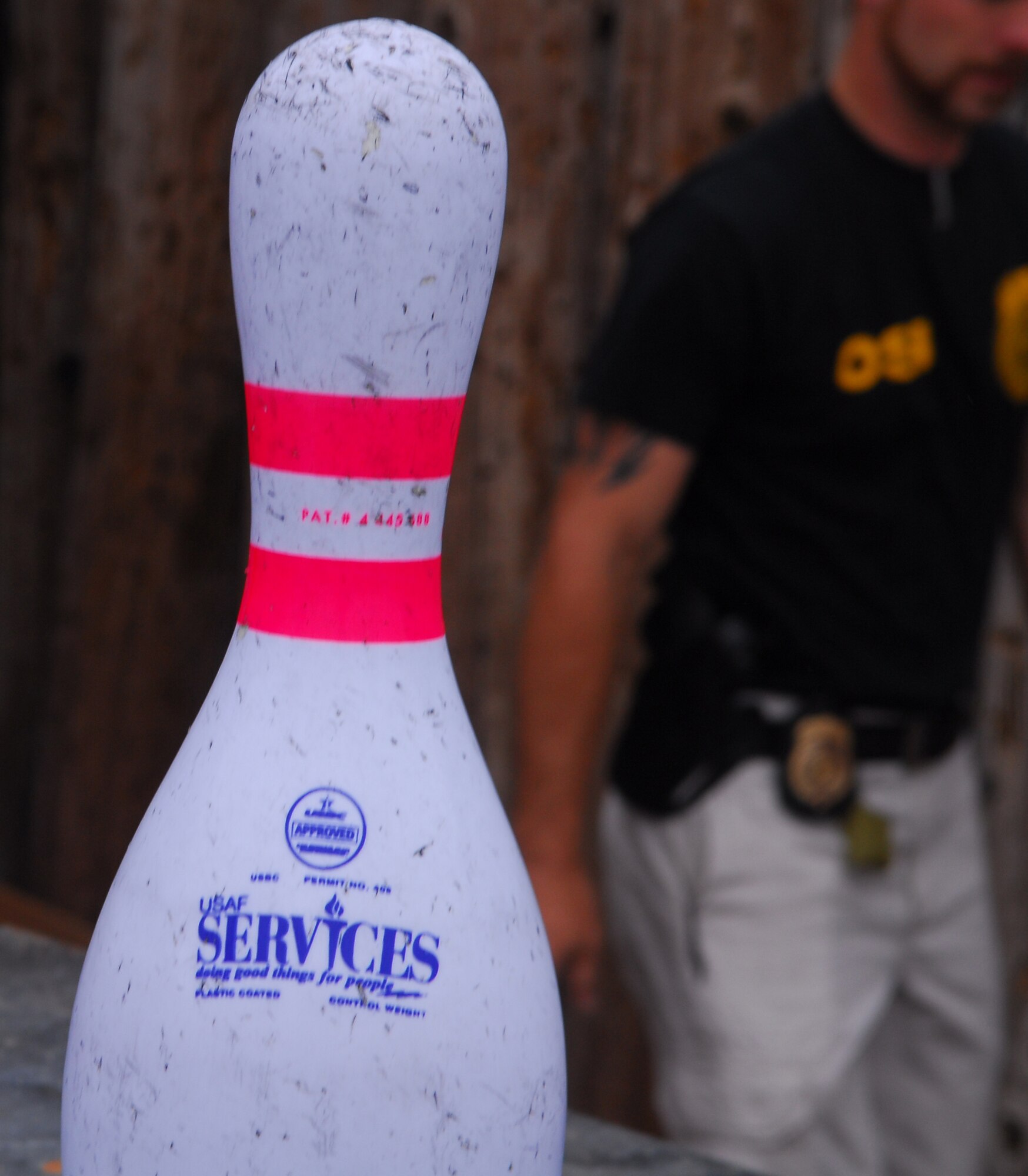 VANDENBERG AIR FORCE BASE, Calif. - The Air Force Office of Special Investigations, Detachment 804, hosted its 3rd Annual Bowling Pin Shoot at the Rod and Gun Club here Friday, July 23, 2010. More than 70 officials from law enforcement agencies that support the 30th Space Wing participated in the annual competition, including the Air Force OSI, Federal Bureau of Investigation, U.S. Secret Service, Drug Enforcement Administration, Immigration and Customs Enforcement, Internal Revenue Service, Santa Barbara County Sheriff and local police departments. (U.S. Air Force photo/Senior Airman Steve Bauer)