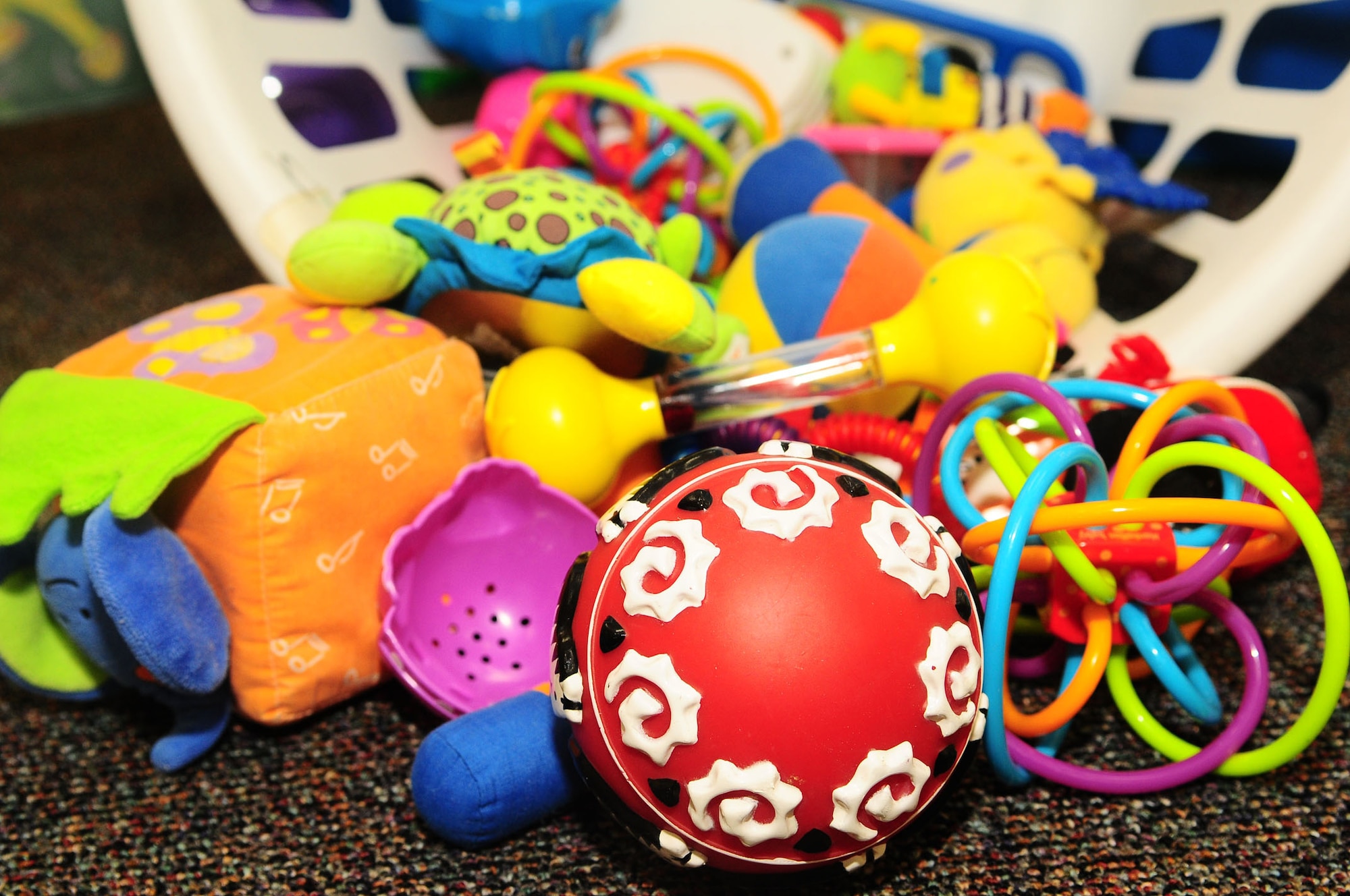 YOKOTA AIR BASE, Japan -- The Childcare Development Center offers a wide range of educational toys for children of all ages. The CDC is a program offered to military members and their dependents with children. (U.S. Air Force photo/Airman 1st Class Sean Martin)