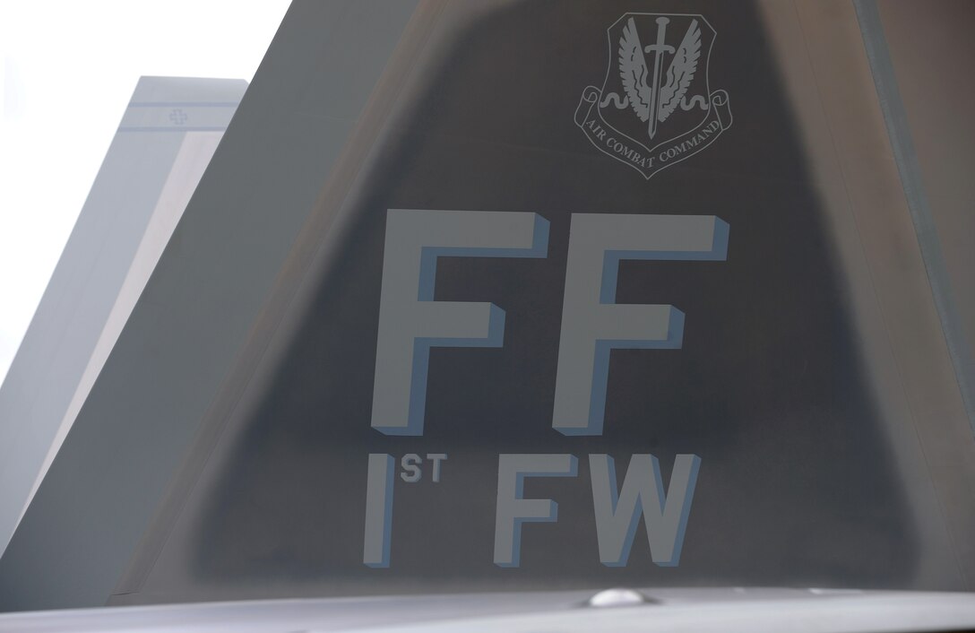 LANGLEY AIR FORCE BASE, Va. – Col. Matt Molloy, 1st Fighter Wing commander, brings home the newest 1st FW F-22 Raptor Flag Ship July 27.  This will be the flag ship for the next 20 years. (U.S. Air Force photo/Staff Sgt. Tabitha Kuykendall) (Released)