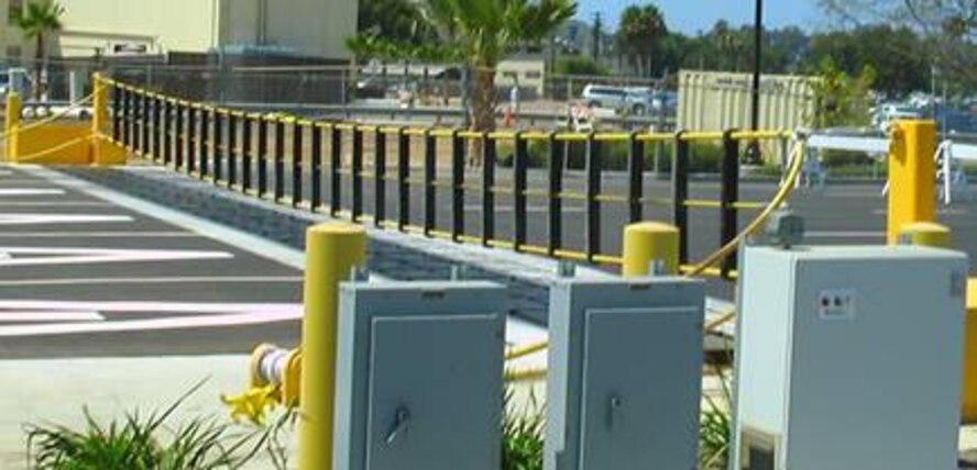 MINOT AIR FORCE BASE, N.D. -- The Magic City Gate now hosts USR's Ground Retractable Automobile Barrier (GRAB-sp), the world's first energy absorbing, non-hydraulic barrier. Due to its flexible design GRAB-sp is a reduced risk solution to keep perimeters safe while still protecting resources and lives. (Courtesy photo)