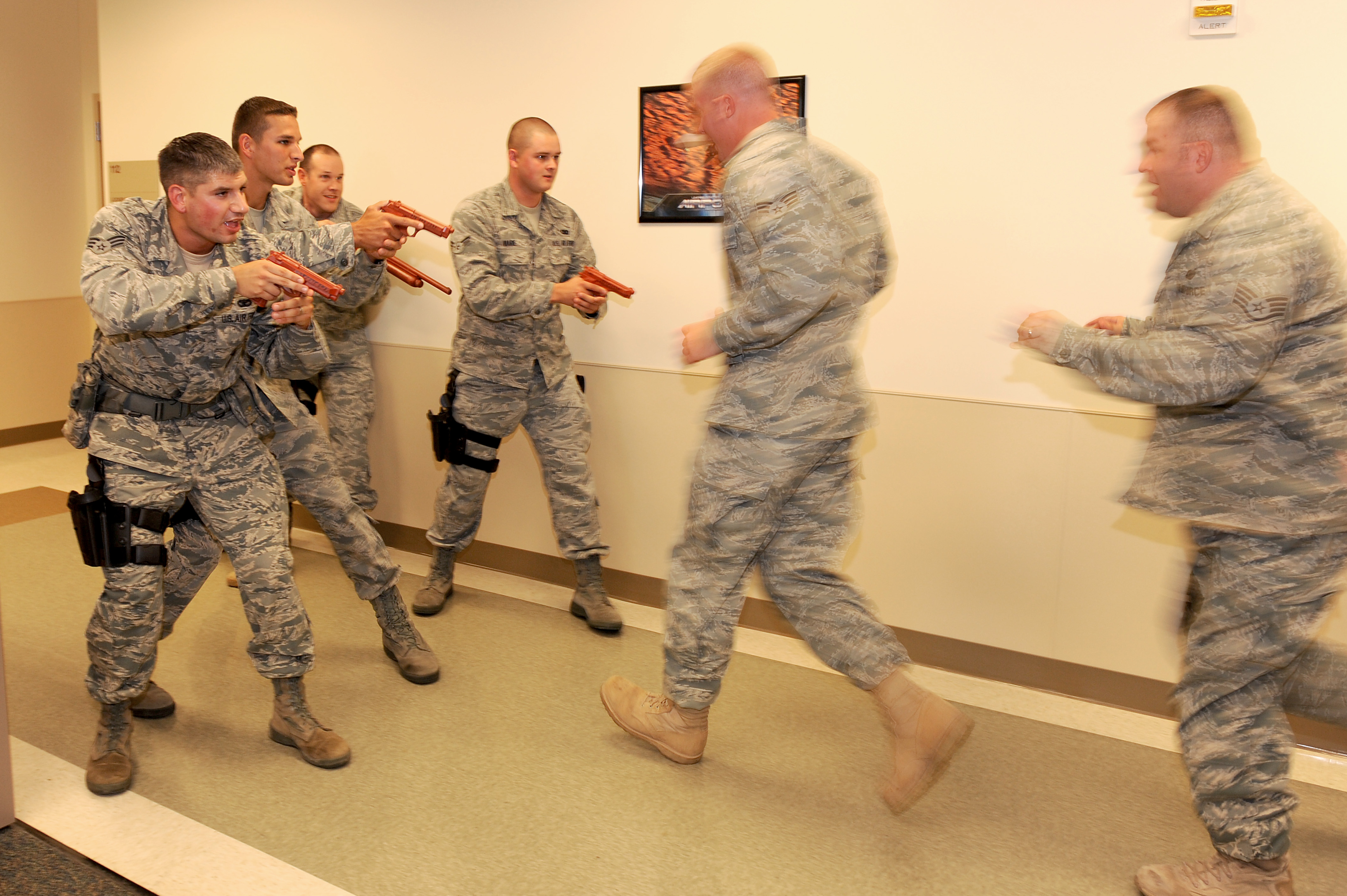 scott air force base security forces