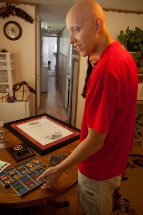 Derrick Owen’s Marine Corps aspirations were put on hold when he was diagnosed with cancer Jan. 10. Owen received the title of honorary Marine because of his dedication to the Corps, Owen said that even though he is an honorary Marine he still.