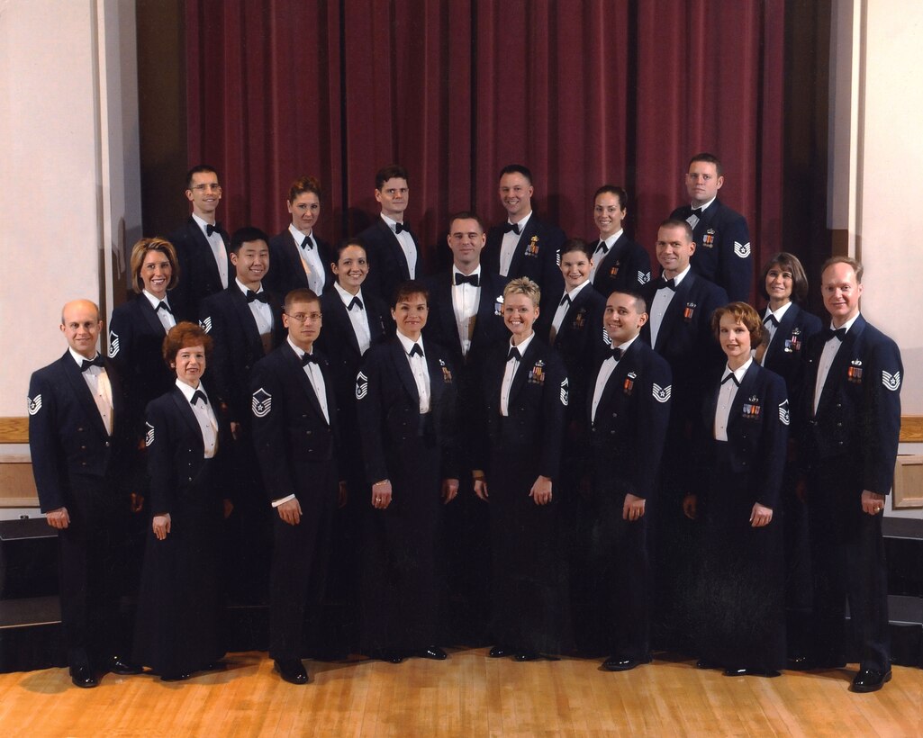 The Official Chorus of the United States Air Force--the Singing Sergeants.