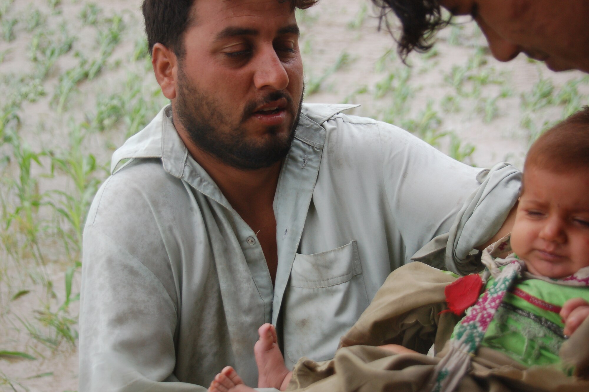 On July 28-29, 2010 the Afghan Air Force responded with two Mi-17s and aircrew accompanied by United States Air Force Air Advisors to an urgent request to begin rescuing people overcome by rapidly rising flood waters at the confluence of the Kabul and Laghman Rivers, about 11 miles west of Jalalabad.  Over 2,100 people were saved, by the AAF and their Mi-17s from the high threat raging flood waters most of them under the threat of foreign insurgent fighters.  (Courtesy photo by Maj. Kazim, Afghan Air Force/RELEASED).