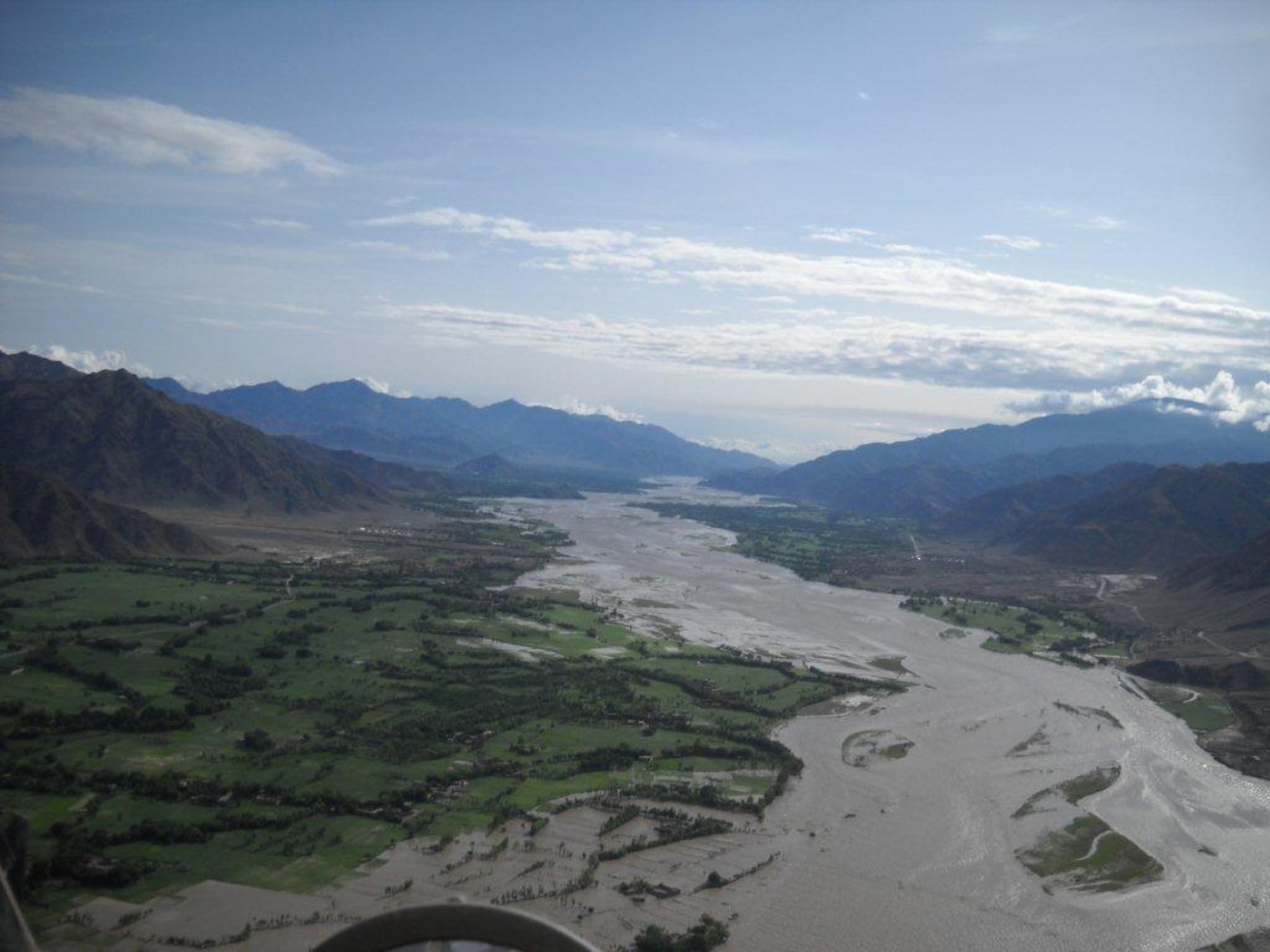 On July 28-29, 2010 the Afghan Air Force responded with two Mi-17s and aircrew accompanied by United States Air Force Air Advisors to an urgent request to begin rescuing people overcome by rapidly rising flood waters at the confluence of the Kabul and Laghman Rivers, about 11 miles west of Jalalabad.  Over 2,100 people were saved, by the AAF and their Mi-17s from the high threat raging flood waters most of them under the threat of foreign insurgent fighters.