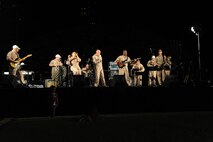 HONOLULU - The U. S. Air Force Band of the Pacific - Hawaii, also known as "Hana Hou" performs in front of more than 400 onlookers during a Military Band Melee event at Ft DeRussy Park in Honolulu, Hawaii on May 29 as part of Military Appreciation Month and a prelude to Memorial Day events. The U.S. Army's 25th Infantry Division Band, the U. S. Navy Pacific Fleet Band, the Marine Corps Forces Pacific Band, the U.S. Air Force of the Band of the Pacific-Hawaii and the U.S. Coast Guard were all represented at the free concert.  (U.S.  Air Force photo/Tech Sgt. Cohen A. Young)
