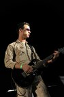 HONOLULU - Tech Sgt Johnny Kukan of the U. S. Air Force Band of the Pacific - Hawaii, also known as "Hana Hou" performs in front of more than 400 onlookers during a Military Band Melee event at Ft DeRussy Park in Honolulu, Hawaii on May 29 as part of Military Appreciation Month and a prelude to Memorial Day events. The U.S. Army's 25th Infantry Division Band, the U. S. Navy Pacific Fleet Band, the Marine Corps Forces Pacific Band, the U.S. Air Force of the Band of the Pacific-Hawaii and the U.S. Coast Guard were all represented at the free concert. (U.S.  Air Force photo/Tech Sgt. Cohen A. Young)