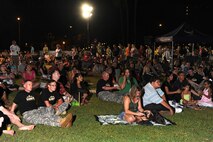 HONOLULU - More than 400 onlookers enjoy a free concert during a Military Band Melee event at Ft DeRussy Park in Honolulu, Hawaii on May 29 as part of Military Appreciation Month and a prelude to Memorial Day events. The U.S. Army's 25th Infantry Division Band, the U. S. Navy Pacific Fleet Band, the Marine Corps Forces Pacific Band, the U.S. Air Force of the Band of the Pacific-Hawaii and the U.S. Coast Guard were all represented at the free concert. (U.S.  Air Force photo/Tech Sgt. Cohen A. Young)