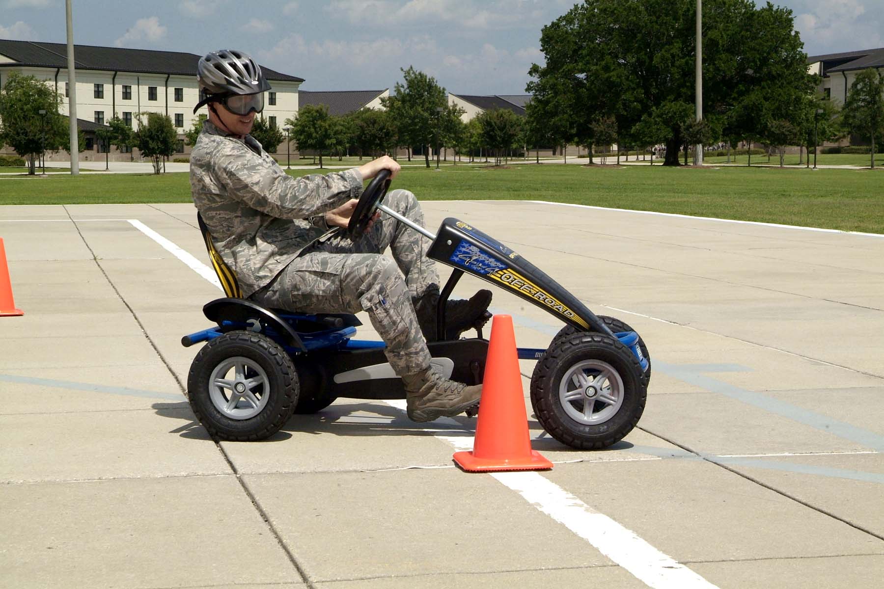 Drunk Buster karts make debut at Keesler