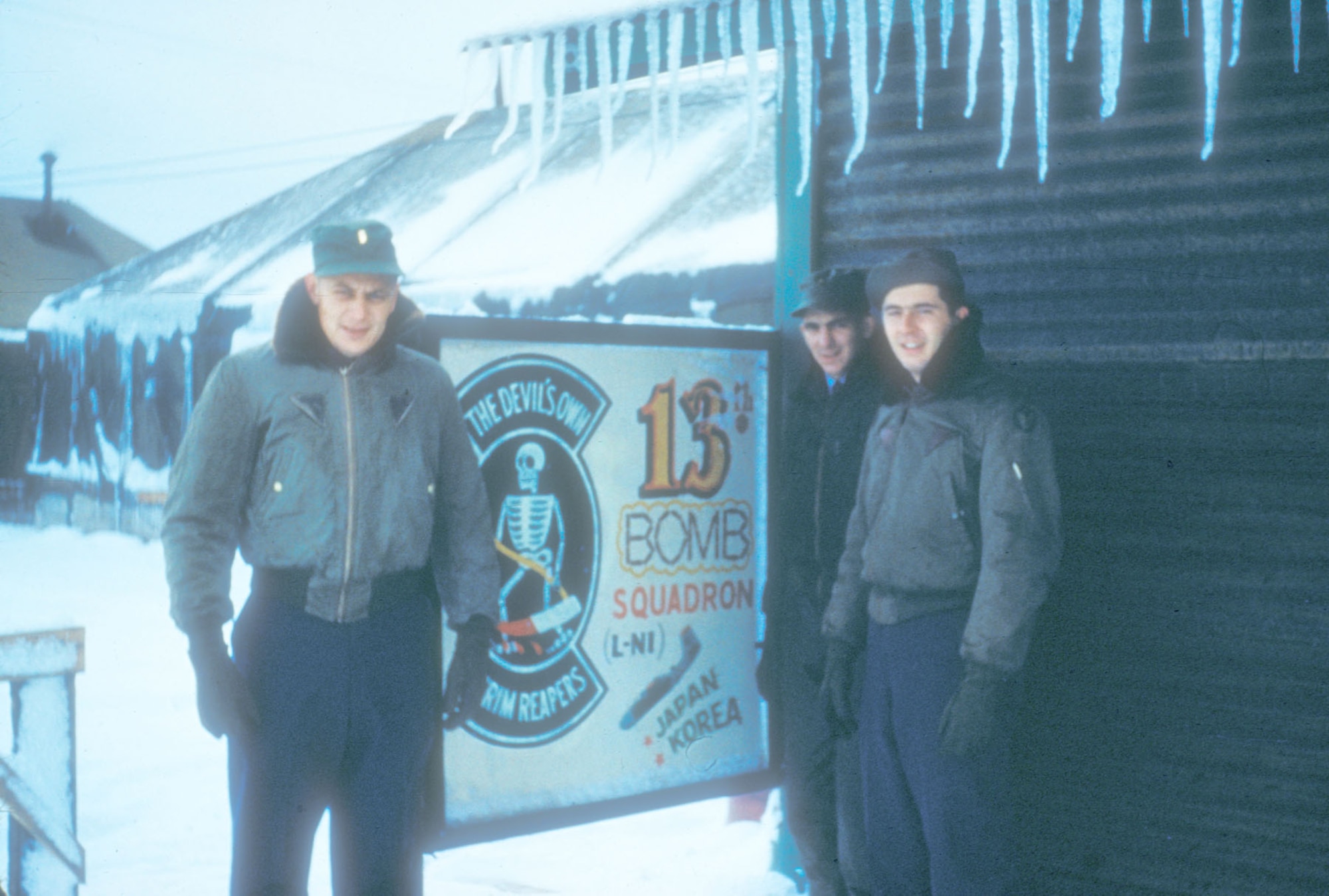 The Korean climate was one of extremes, from the humid summer heat to the bitter winter cold. (U.S. Air Force photo)