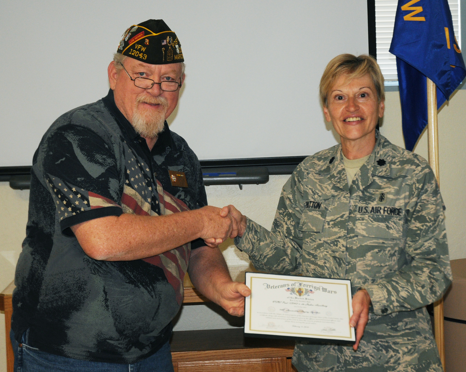 VFW Adopts 944th Aeromedical Staging Squadron > 944th Fighter Wing