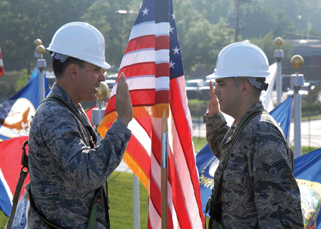 A unique reenlistment experience