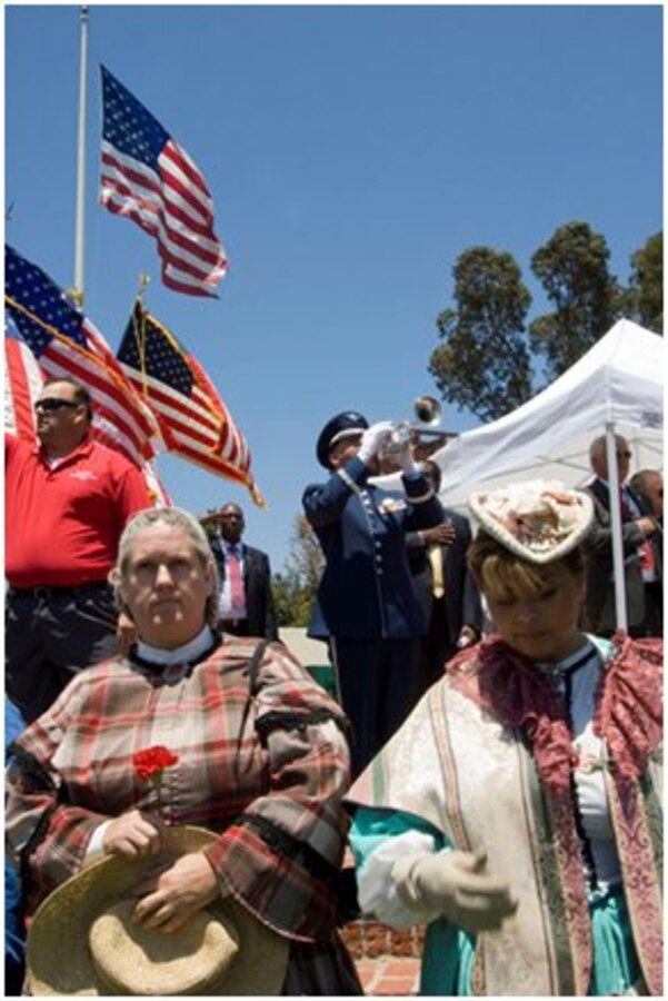 MSgt Jerry Lockwood plays Taps on Memorial Day 2010