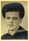 Chief Petty Officer (Ret.) George Drury, pictured here as a Seaman Apprentice in 1944, served as a gunner?s mate aboard Navy Landing Craft, Vehicle, Personnel during the D-Day invasion.   Mr. Drury is now 84 years old and is a retired Navy chief storekeeper who volunteers his time at the Naval Weapons Station.