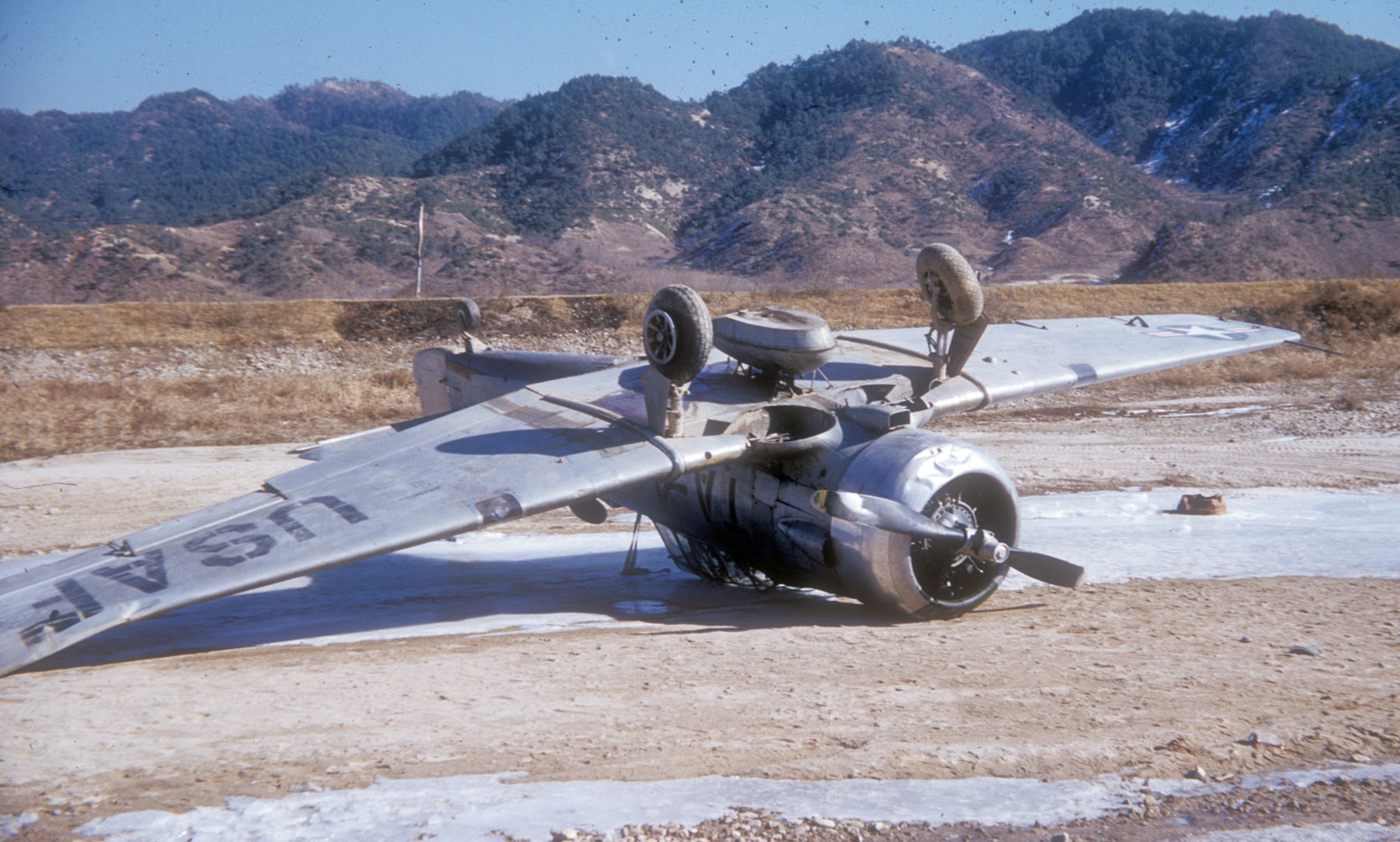 Rough airstrips increased the likelihood of accidents. (U.S. Air Force photo)