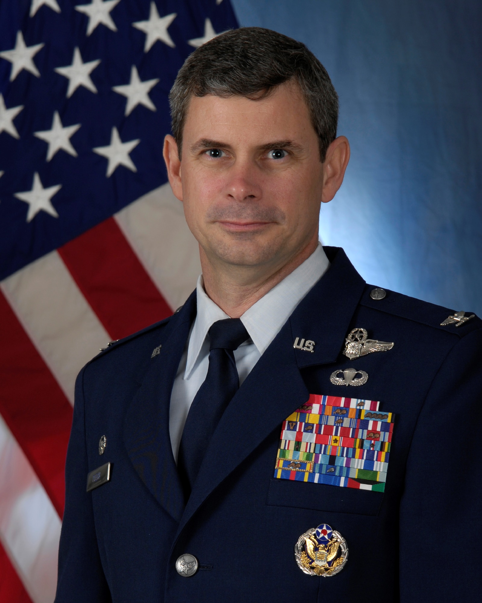 Official photo for Col. Michael T. Plehn.