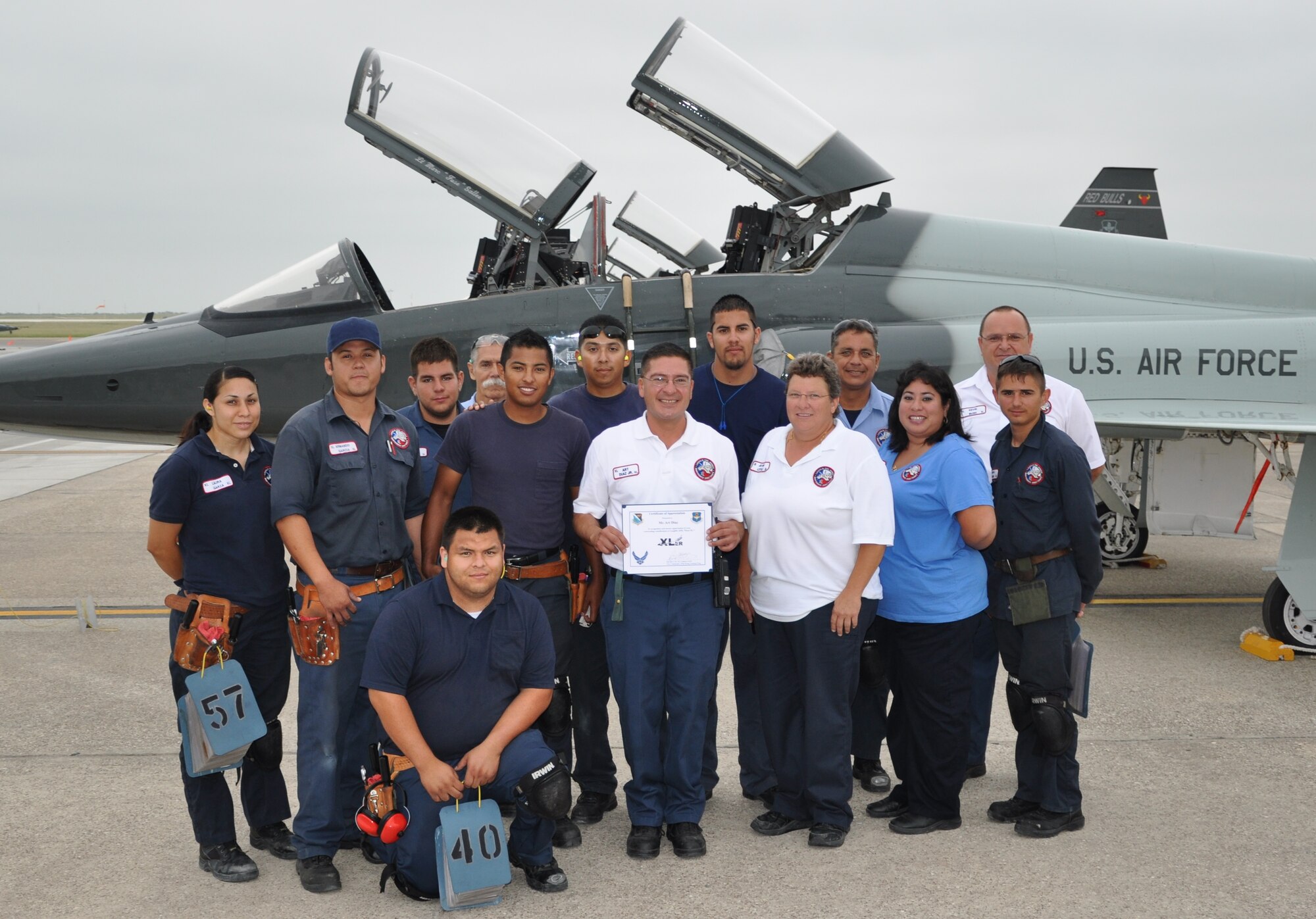 Laughlin XLer Arturo Diaz > Laughlin Air Force Base > Display