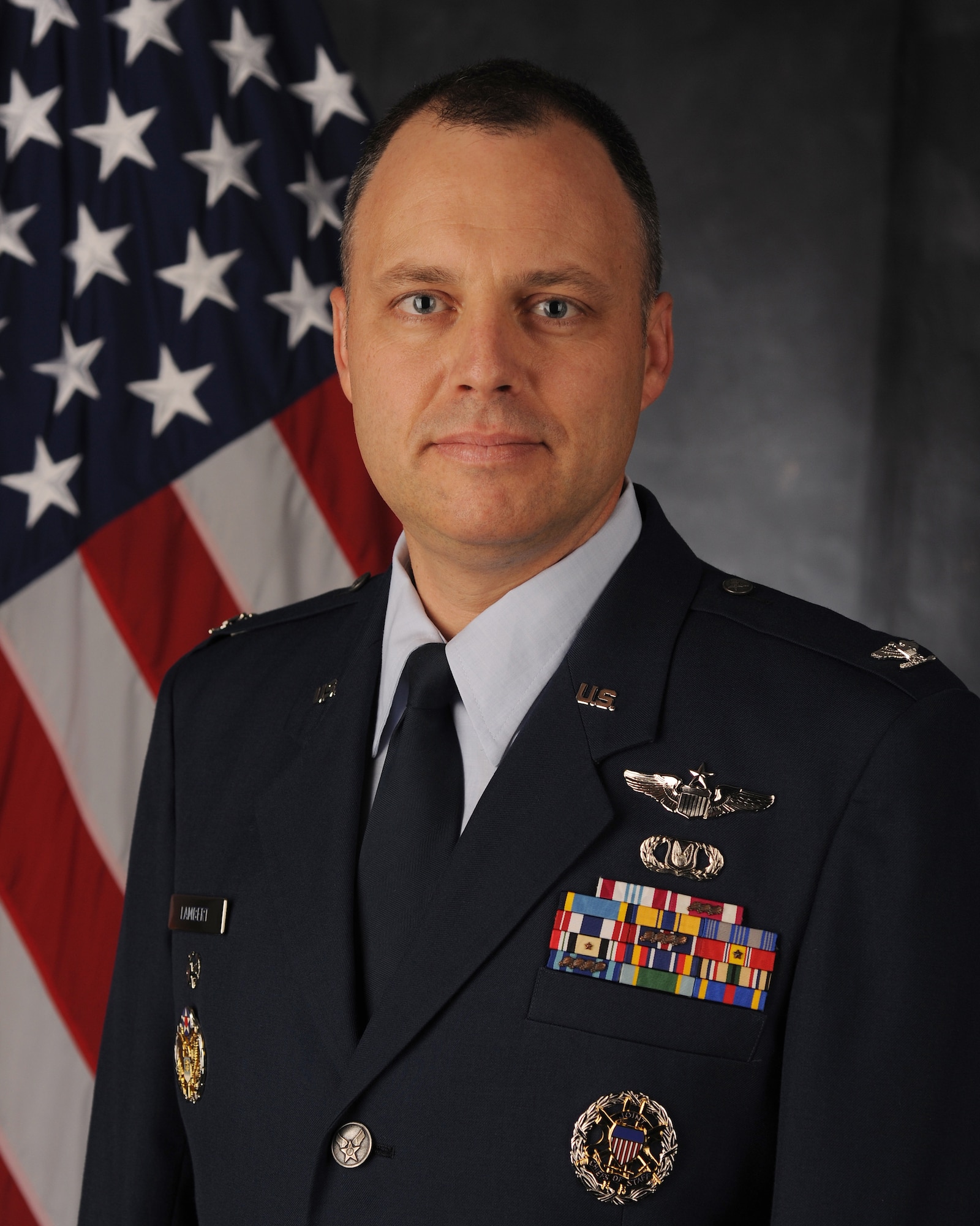 Col. Stephen P. Lambert is the new vice commander of the 86th Airlift Wing. He is a senior pilot with more than 3,000 flying hours under his belt. (U.S. Air Force photo by Tech. Sgt. Chenzira Mallory)
