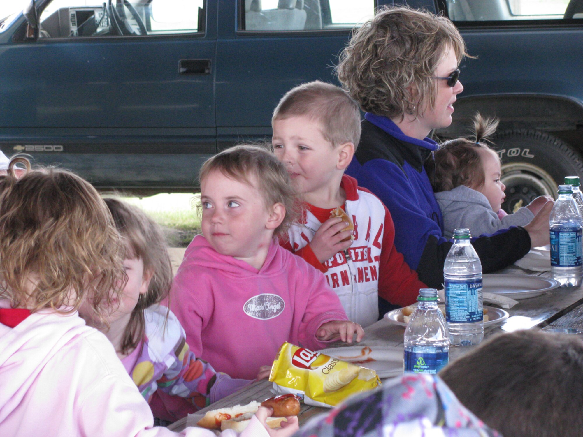 The 341st Force Support Squadron donated the food that was provided to participants at the 2010 National Kid's Fishing Day at Pow Wow Park pond June 5. (Courtesy photo)