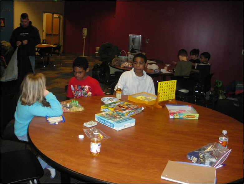 The guard kids had lots of fun at the lock-in – with team building 
activities, games, crafts, and just making new friends!
