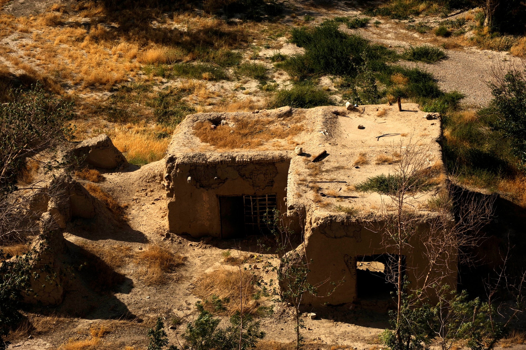 Ruins of a building within ?The Castle? May 31, 2010, in Qalat City, Afghanistan.  (U.S. Air Force photo/Staff Sgt. Manuel J. Martinez/released) 
