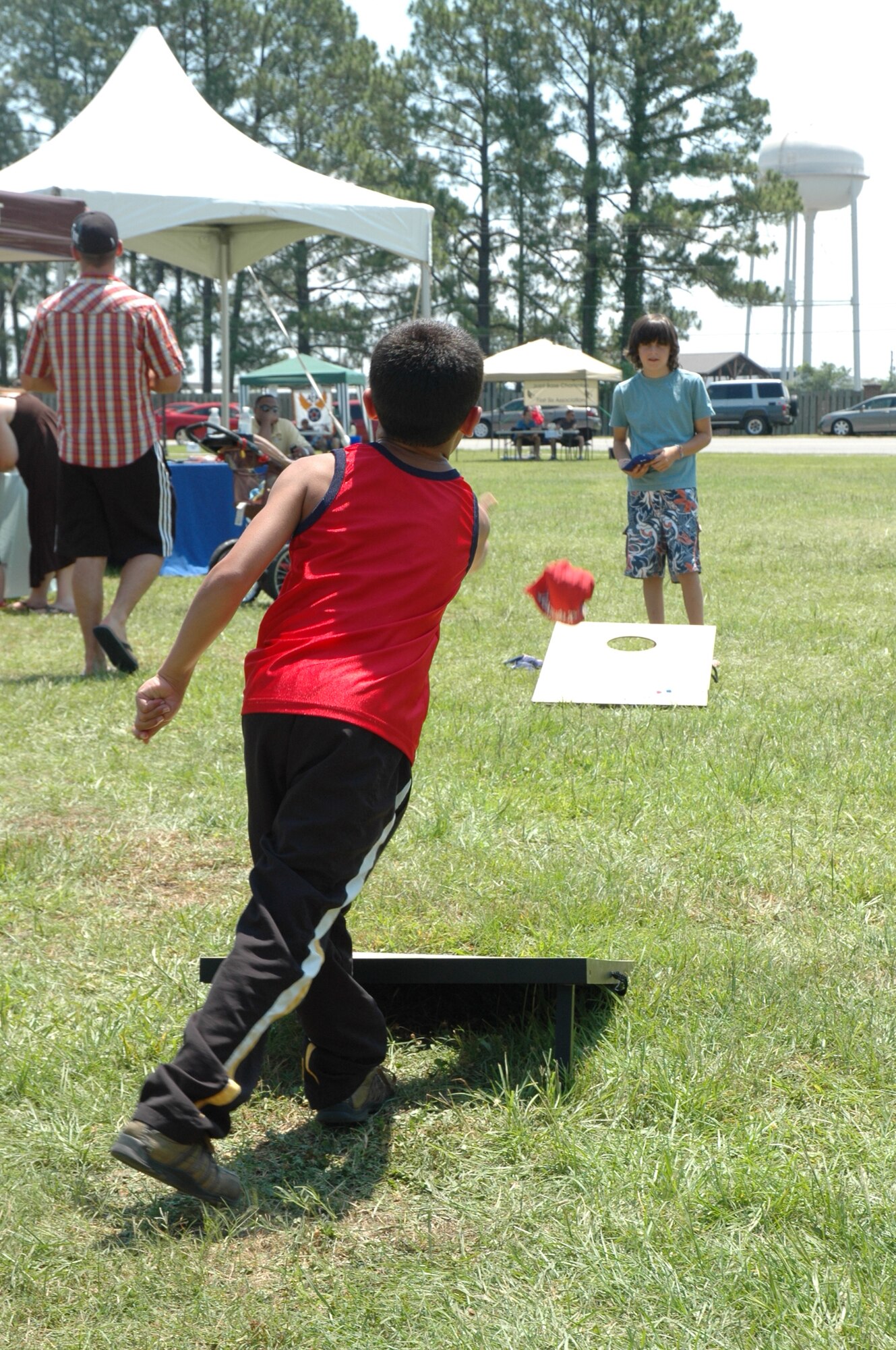 Reservists from the 315th Airlift Wing here at Charleston Air Force Base, S.C., came out in full force along with their families and friends for a free picnic held on base Saturday, June 12. 